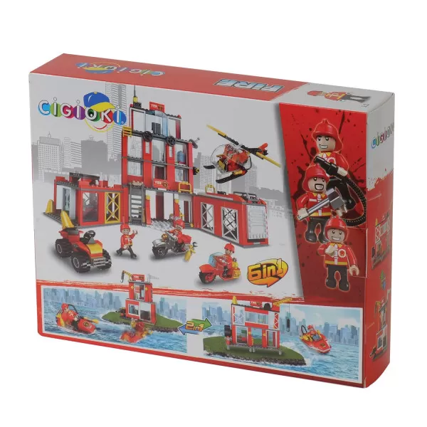 Cigioki kocka set helihopter