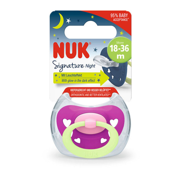 Nuk varalica silikon signature night box vel.3