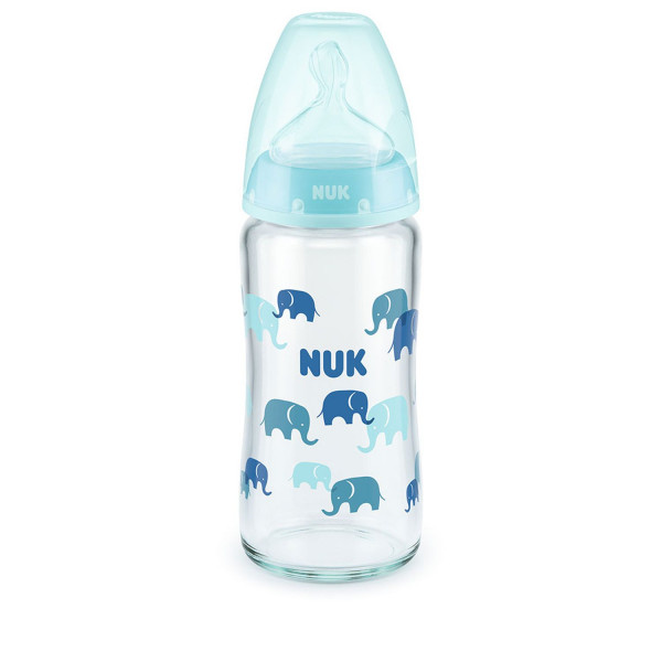 Nuk staklena flašica sa termo indikatorom 240ml