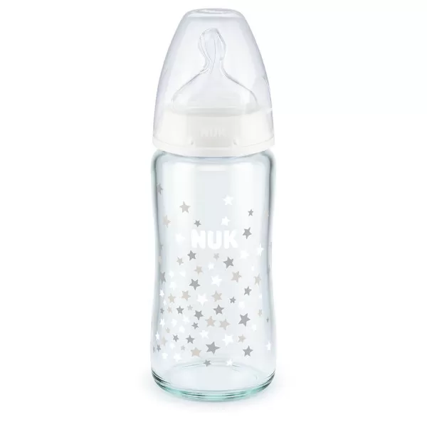 Nuk staklena flašica sa termo indikatorom 240ml