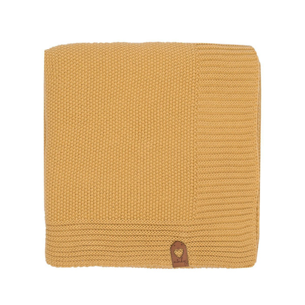 Minky prekrivač 80x110, žuta