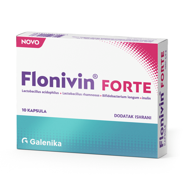 Flonivin Forte kaps 10 kom 