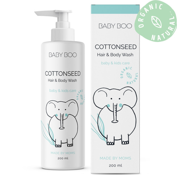 Baby Boo cotton seed kupka i šampon 200ml 