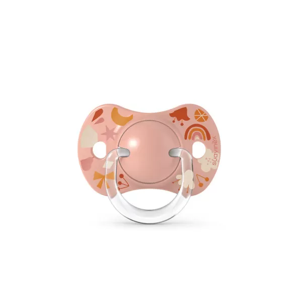 Suavinex varalica fiz. s, 2 kom, roze, 0-6m