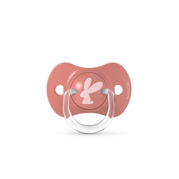 Suavinex varalica fiz. s, 2 kom, roze, 0-6m