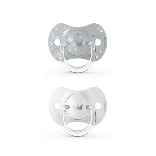 Suavinex varalica fiz. s, 2 kom, siva, 0-6m