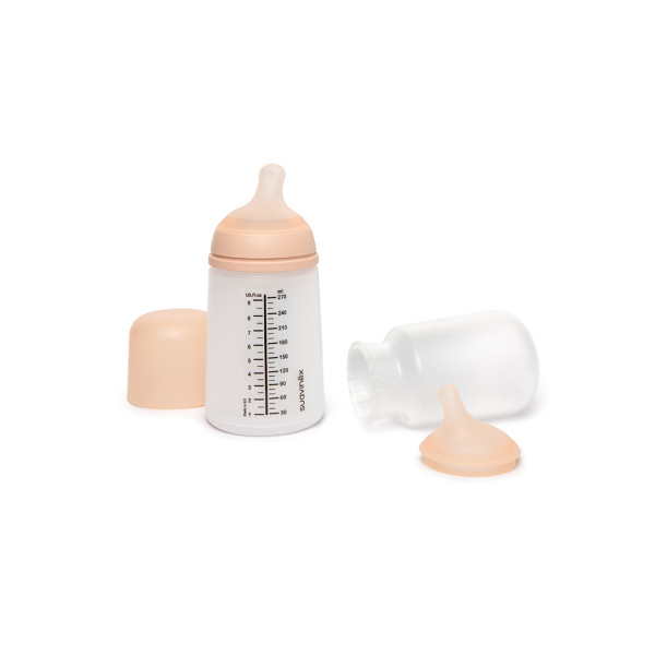 Suavinex flašica srednji protok 270ml, 0m+