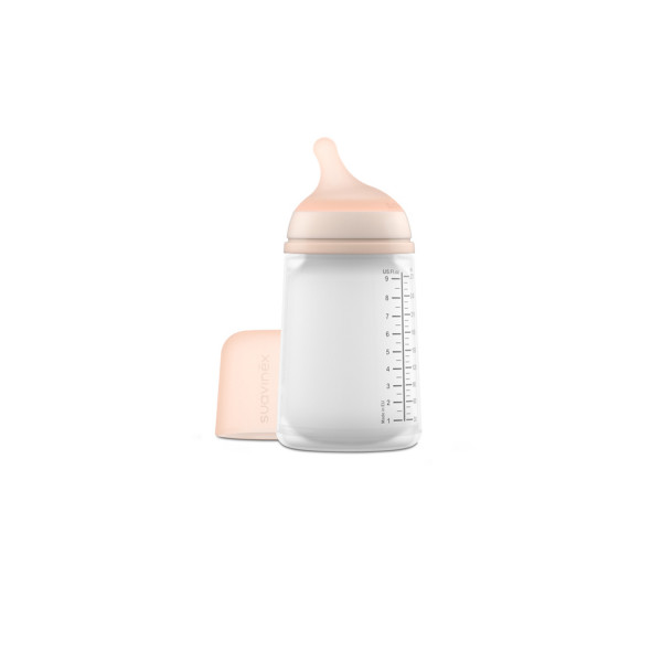 Suavinex flašica srednji protok 270ml, 0m+