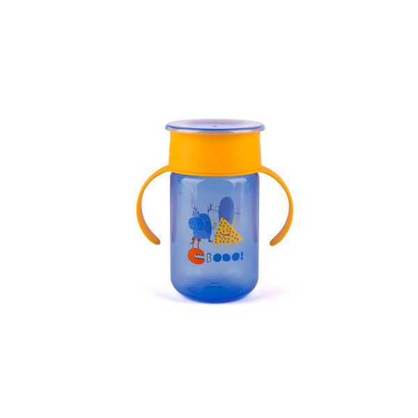 Suavinex šolja sa diskom 340 ml, plava, 12m+