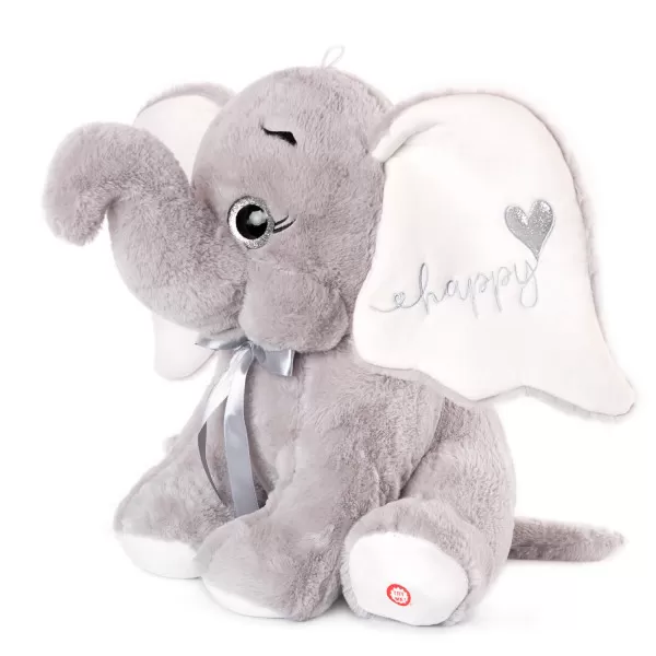 Amek igračka plišano slonče, 41cm sivi 