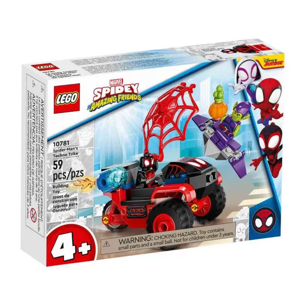 Lego Spidey miles morales:spider-mans techno trike 