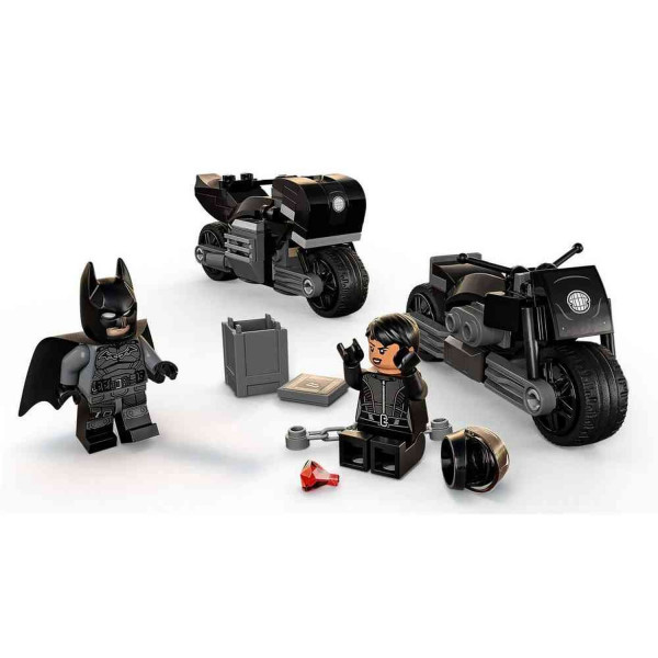 Lego S.heroes batman&selina kyle motorcycle pursui 