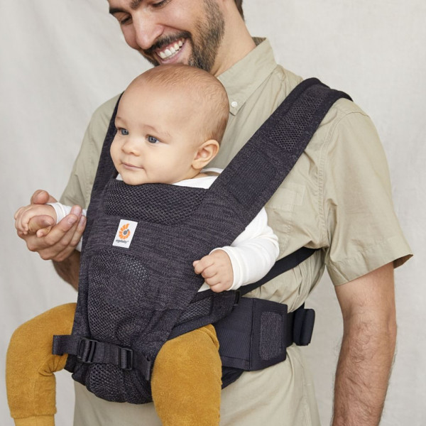 Ergobaby kengur nosiljka Aerloom, Charcoal / Black