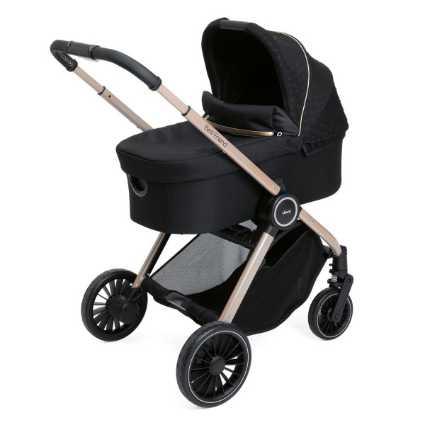 Chicco kolica Best friend Pro 0m+, Black ReLux 