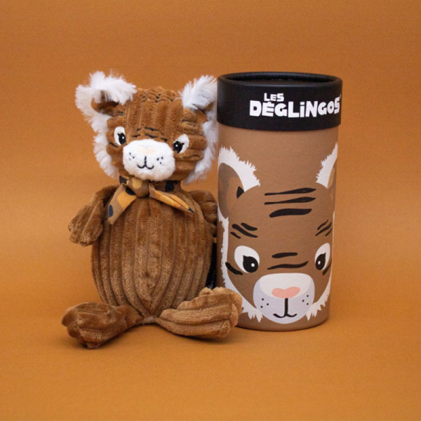 Les Deglingos Speculos tigar u kutiji small plush 