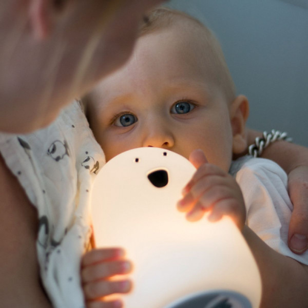 Rabbit n Friends lampa medved roze 