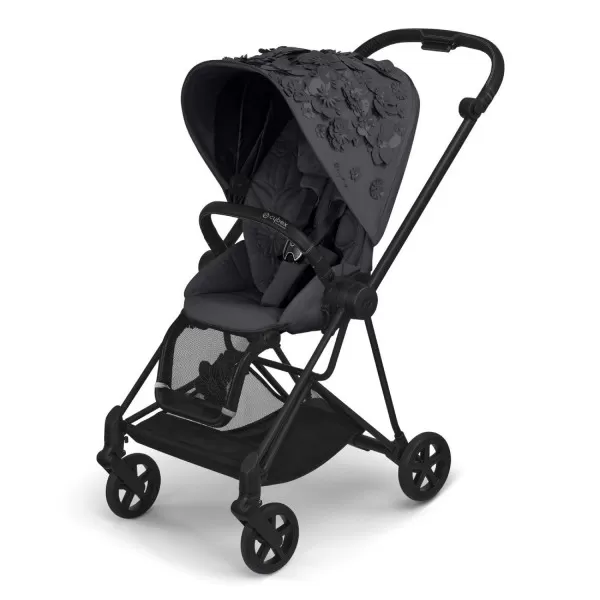Cybex navlaka za kolica Mios Simply flowers grey