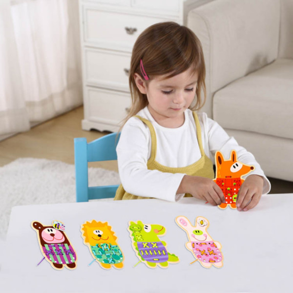 Tooky toy pertlanje životinja - 5 u 1