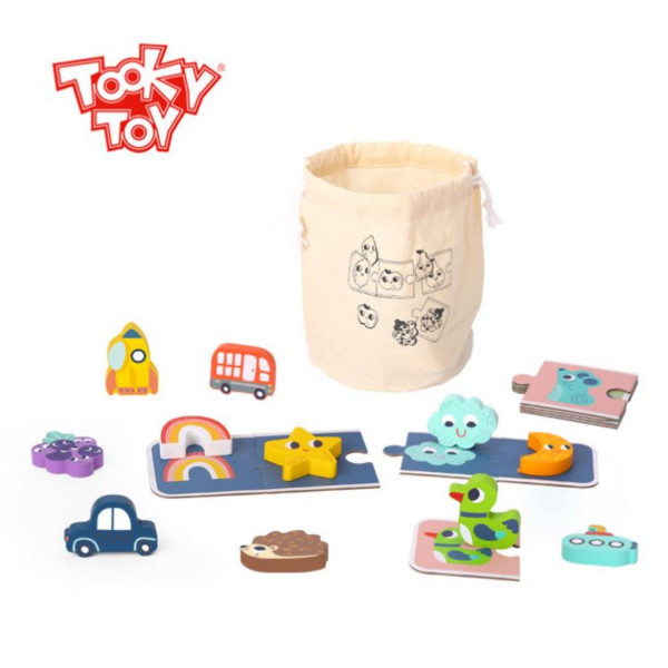 Tooky toy taktilna igra memorije 