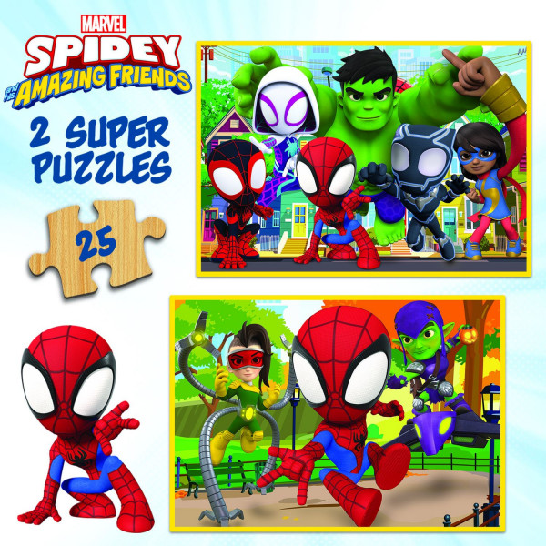 Educa slagalica Spidey i drug. 2x25 delova/djelova