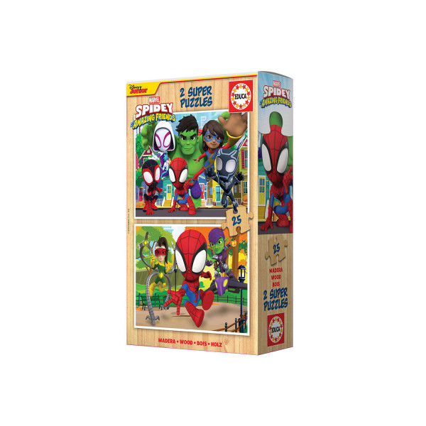 Educa slagalica Spidey i drug. 2x25 delova/djelova