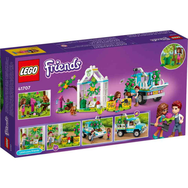 Lego Friends tree-planting vehicle 