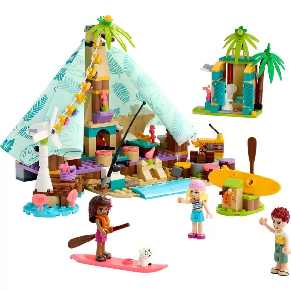Lego Friends beach glamping