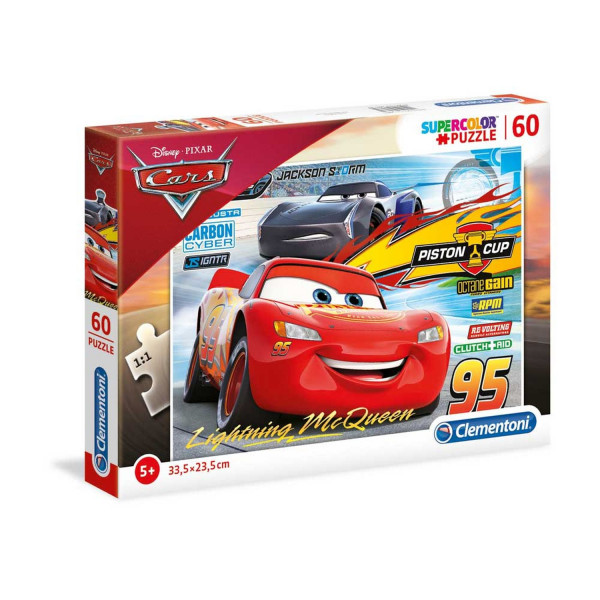Clementoni puzzle 60 cars 3 