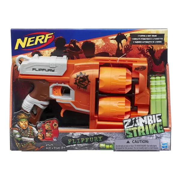 Nerf zombie strike flipfury blaster