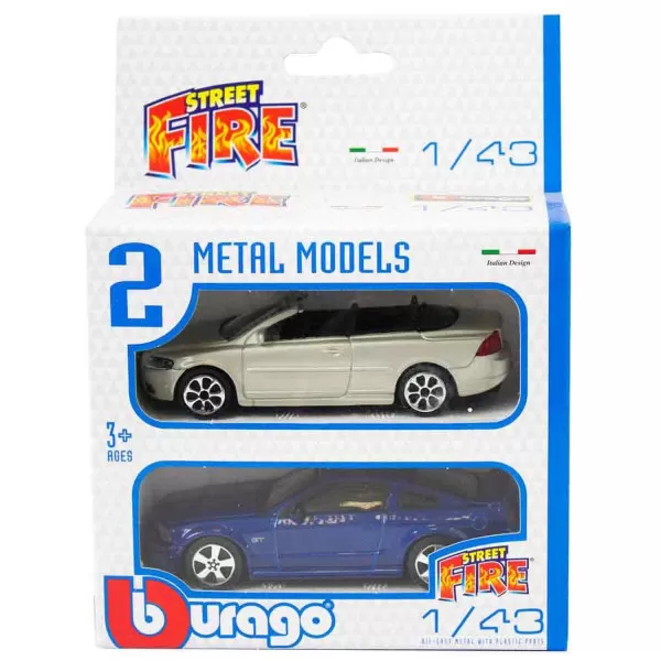 Burago street fire set 2 kom