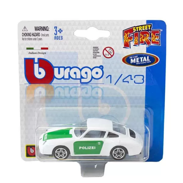 Burago street fire 1:43 blister