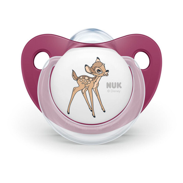 Nuk laža silikon Bambi, vel 1, 0-6M 