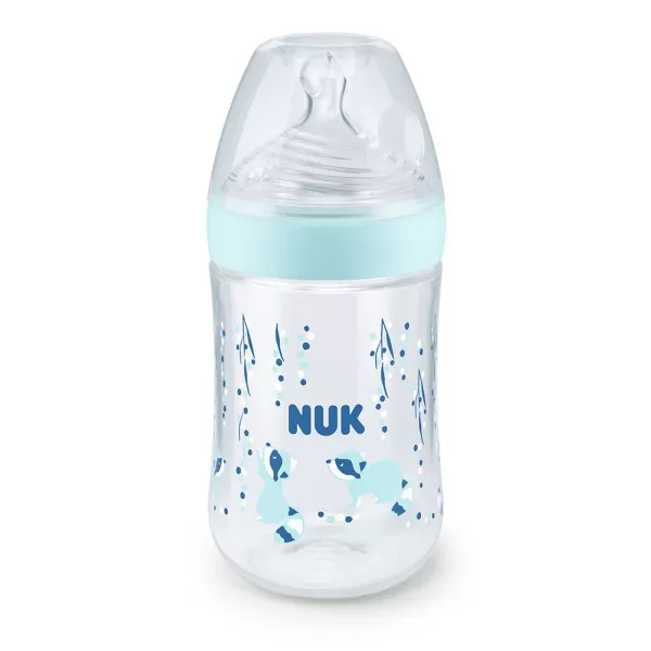 Nuk flašica nature sense sa tem. Indik, 260ml