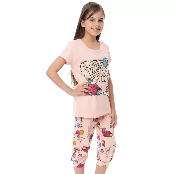 Amibo pidžama kr, devojčice 