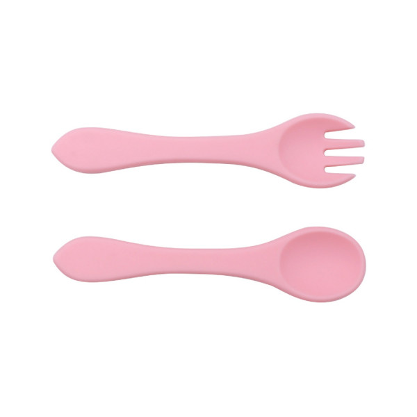 Voli Baby silikonski set viljuška i kašika