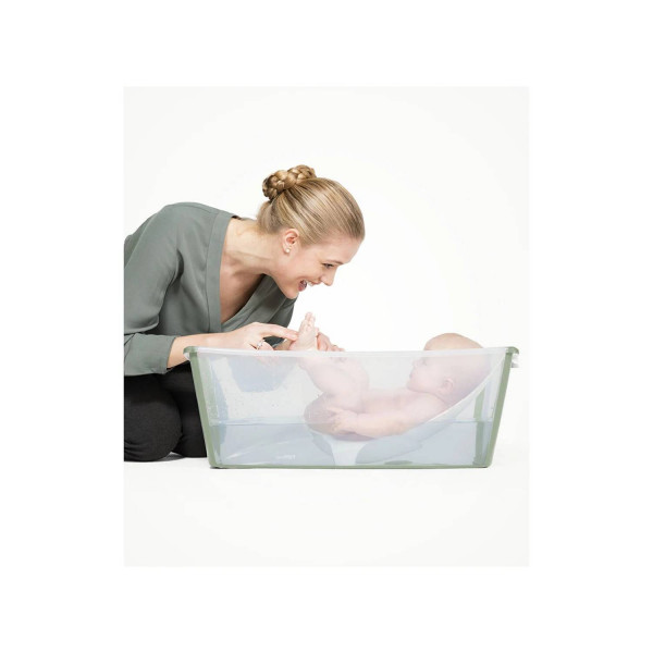 Stokke set kadica Flexi Bath Transparent Green 