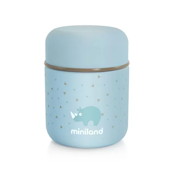 Miniland termos za hranu mini plavi, 280ml