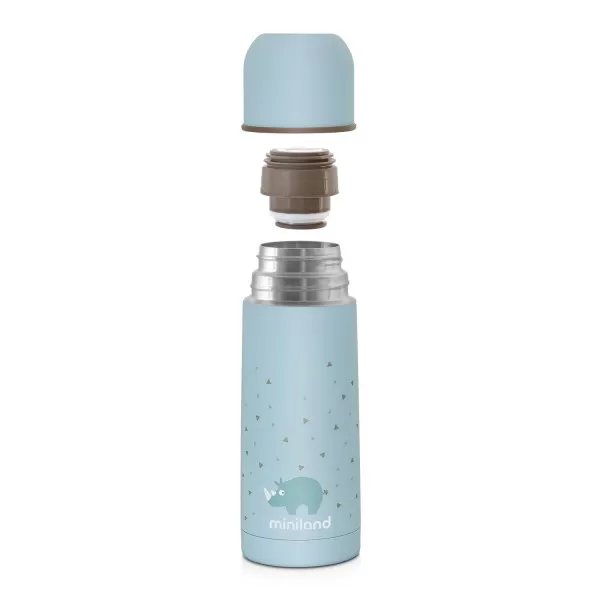 Miniland termos boca plava, 350ml