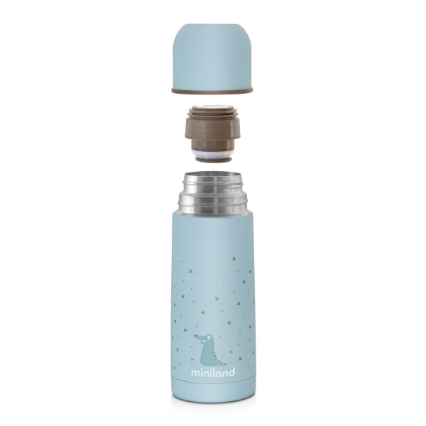 Miniland termos boca plava, 350ml