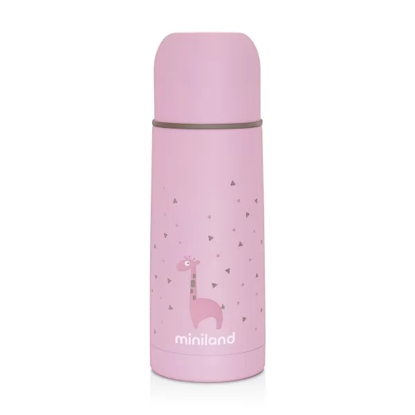 Miniland termos boca roze, 350ml