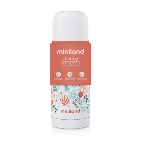 Miniland termos boca mediteran, 350ml