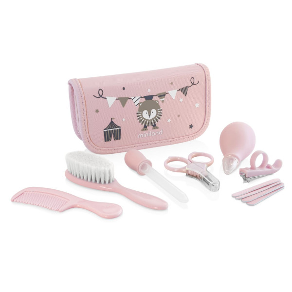 Miniland set za higijensku negu bebe roze