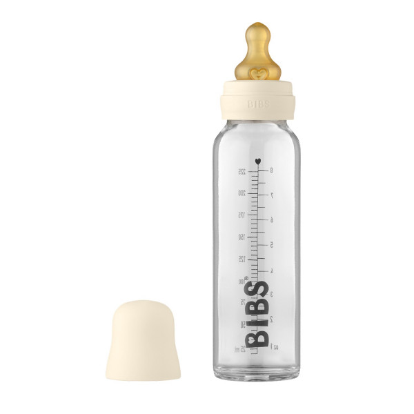 Bibs staklena flašica 225 ml Ivory 