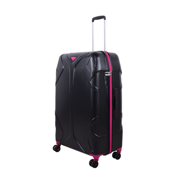 Kofer Soho crno-pink 28 inch 