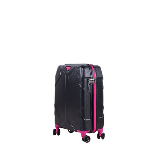 Kofer Soho crno-pink 20 inch 