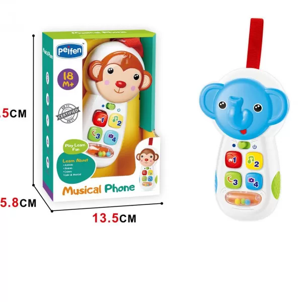 GD igračka telefon sa svetlom i muzikom 