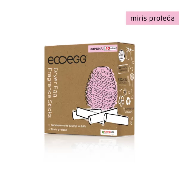 Ecoegg dopuna za sušilicu miris proleća,40 sušenja 