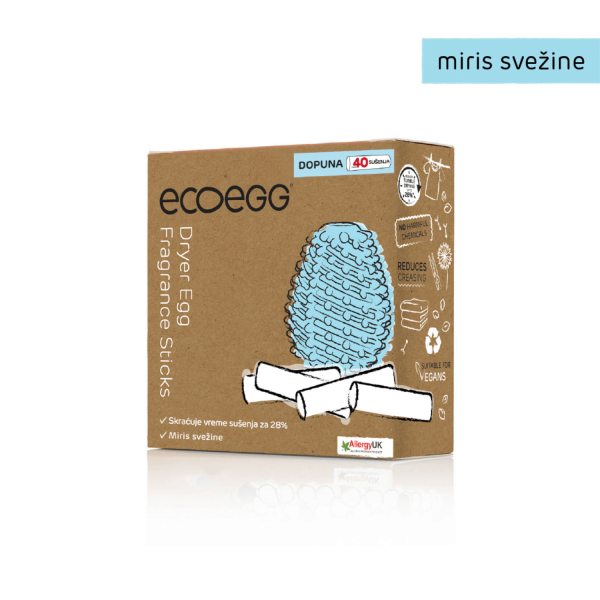 Ecoegg dopuna za sušilicu miris svežine,40 sušenja 