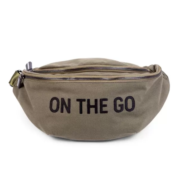Childhome Banana bag on the go, maslinasto zelena
