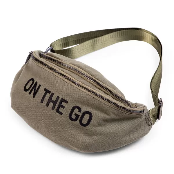 Childhome Banana bag on the go, maslinasto zelena